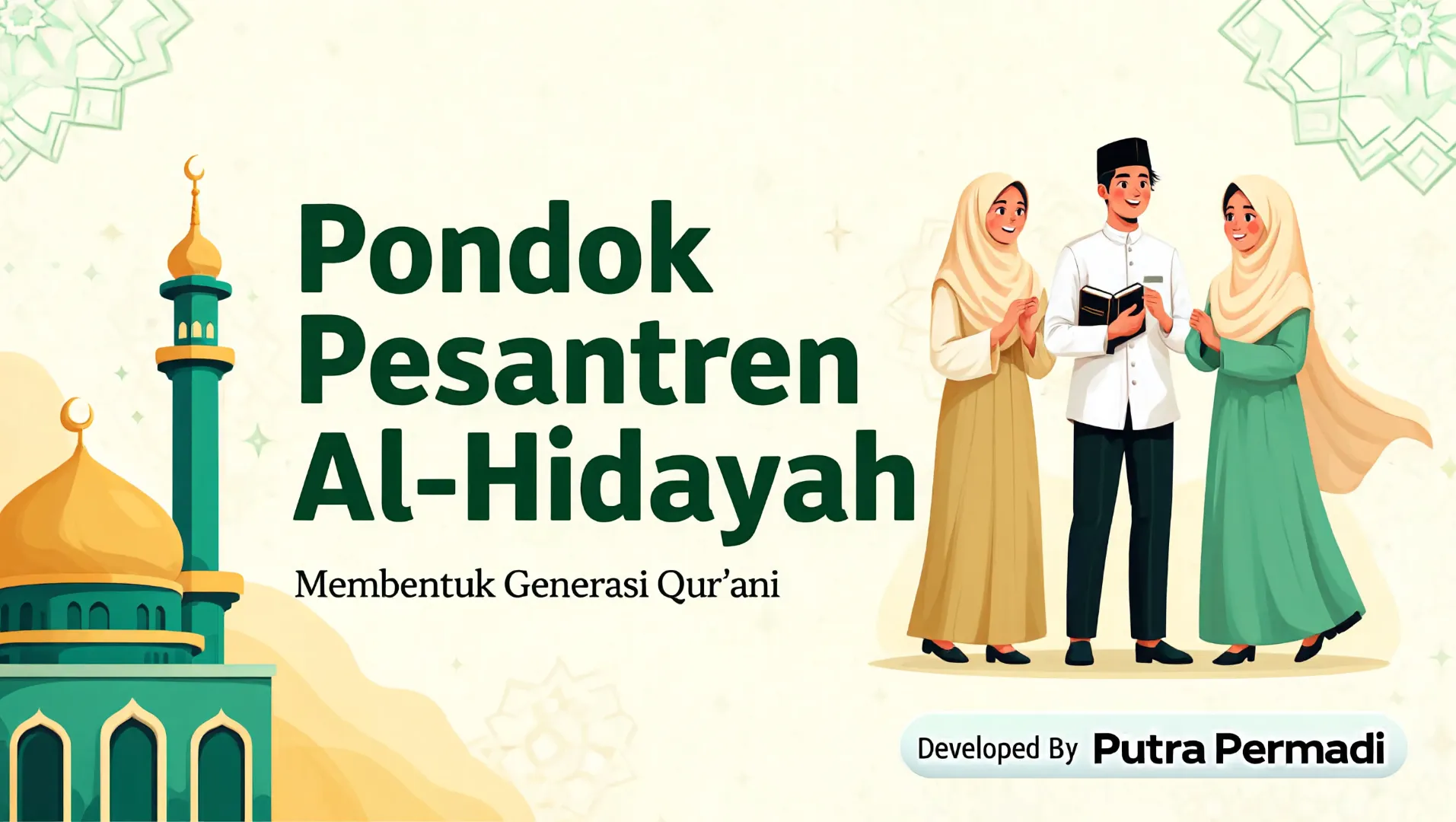 Landing Pages Pondok Pesantren